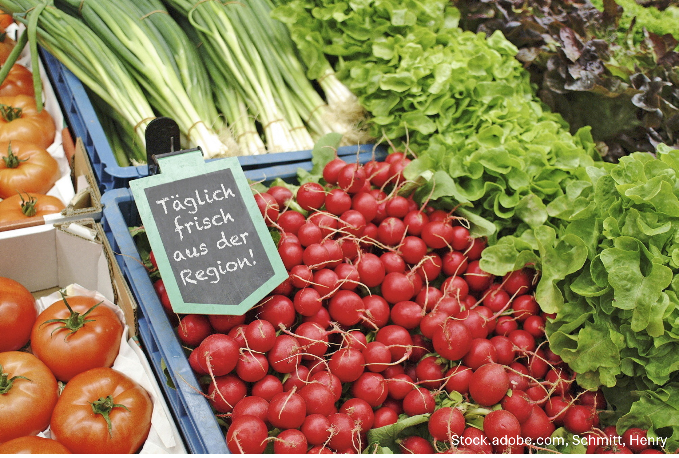 Regionales Gemüse