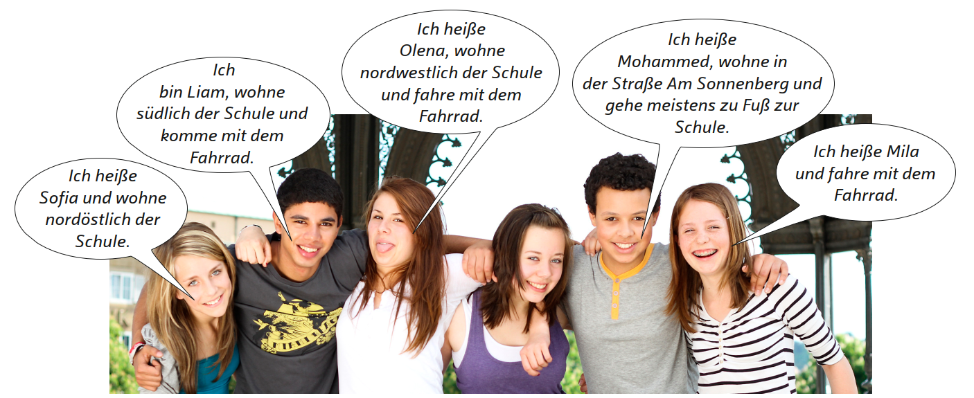 Kinder erzählen von ihren Wohnorten