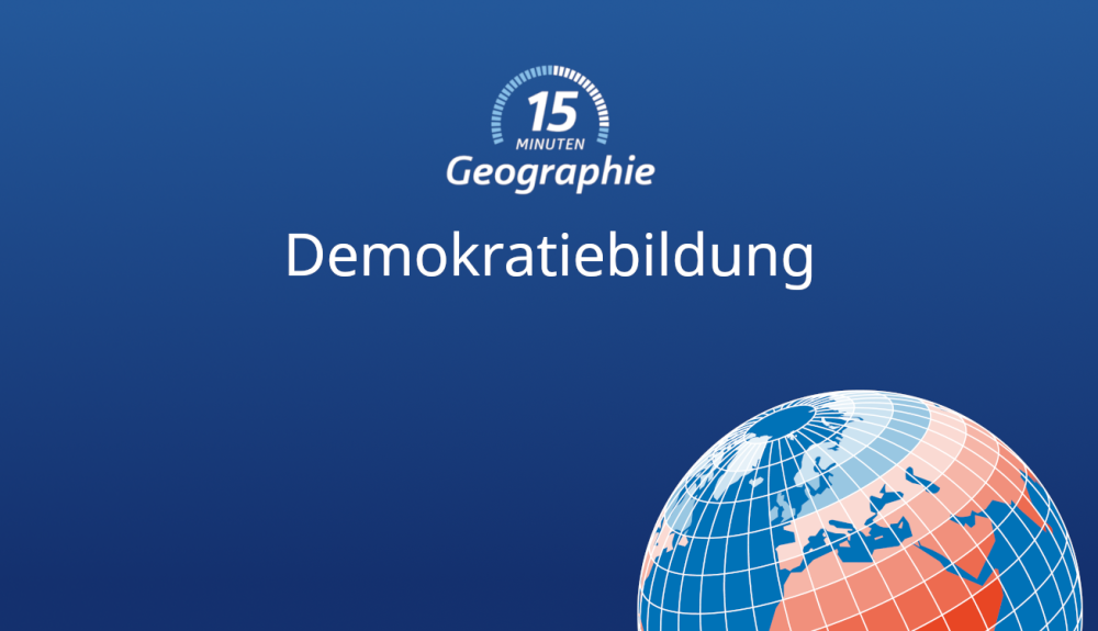 Teaser 15 Minuten Geo Demokratiebildung