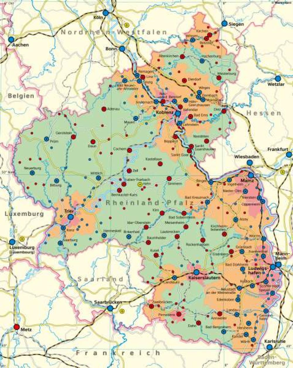 Die Schönsten Landgasthöfe In Rheinland Pfalz Rheinland-Pfalz - Raum- und Landesplanung-978-3-14-100390-1-20-1-1