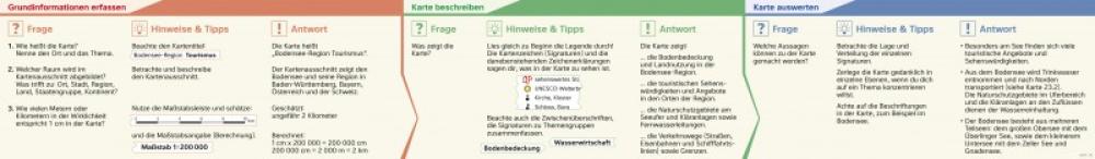 Bild der Karte Karteninhalte erfassen, beschreiben und auswerten - Bodensee-Region - Eine Karte lesen und auswerten