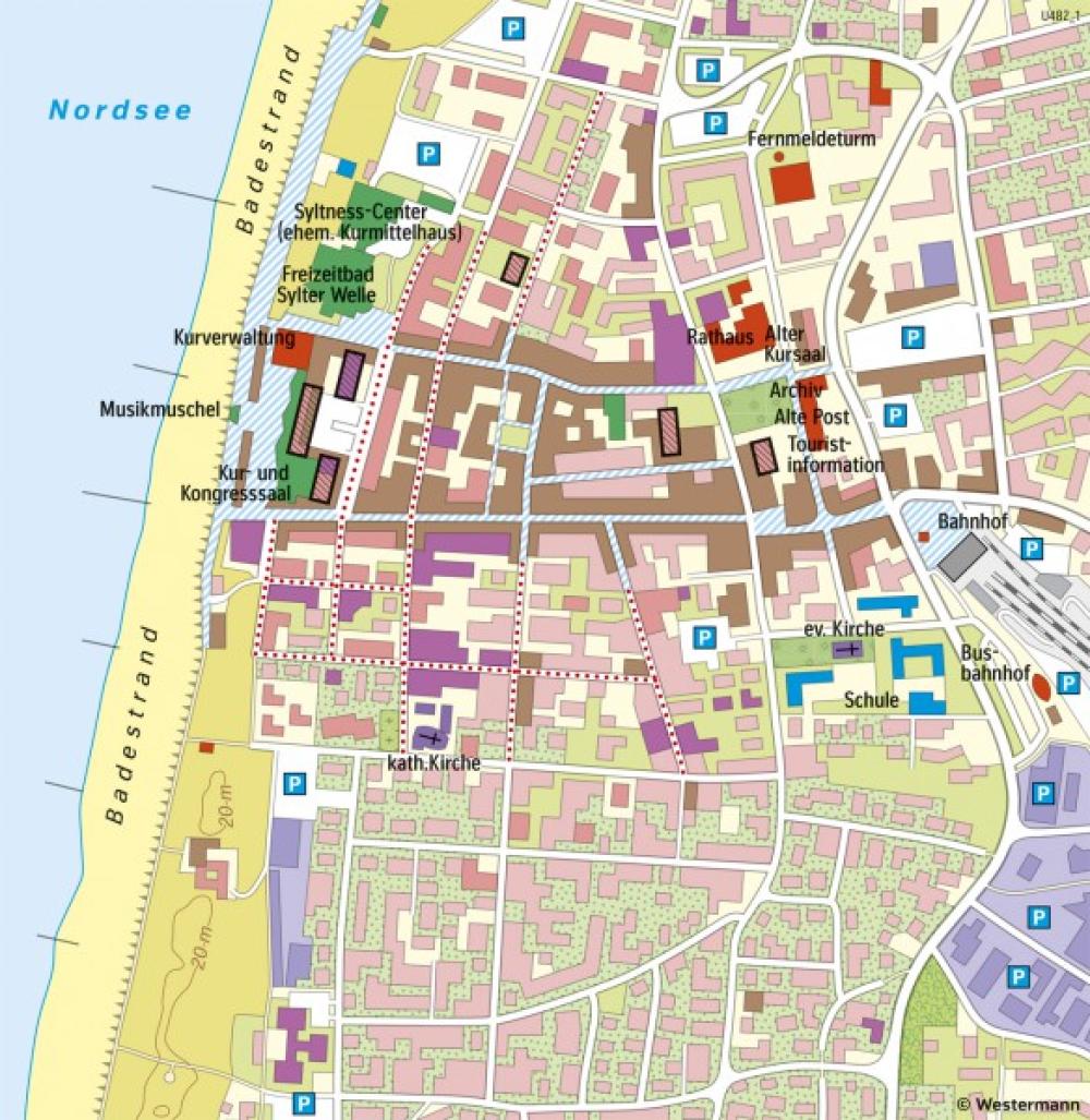 Bild der Karte Westerland (Sylt) - Gewachsenes Seebad - Schleswig-Holstein und Hamburg - Tourismus