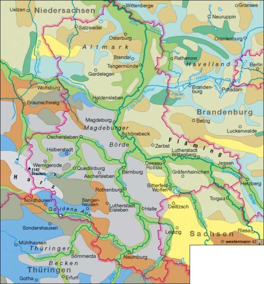 Bild der Karte Böden - Sachsen-Anhalt - Klima