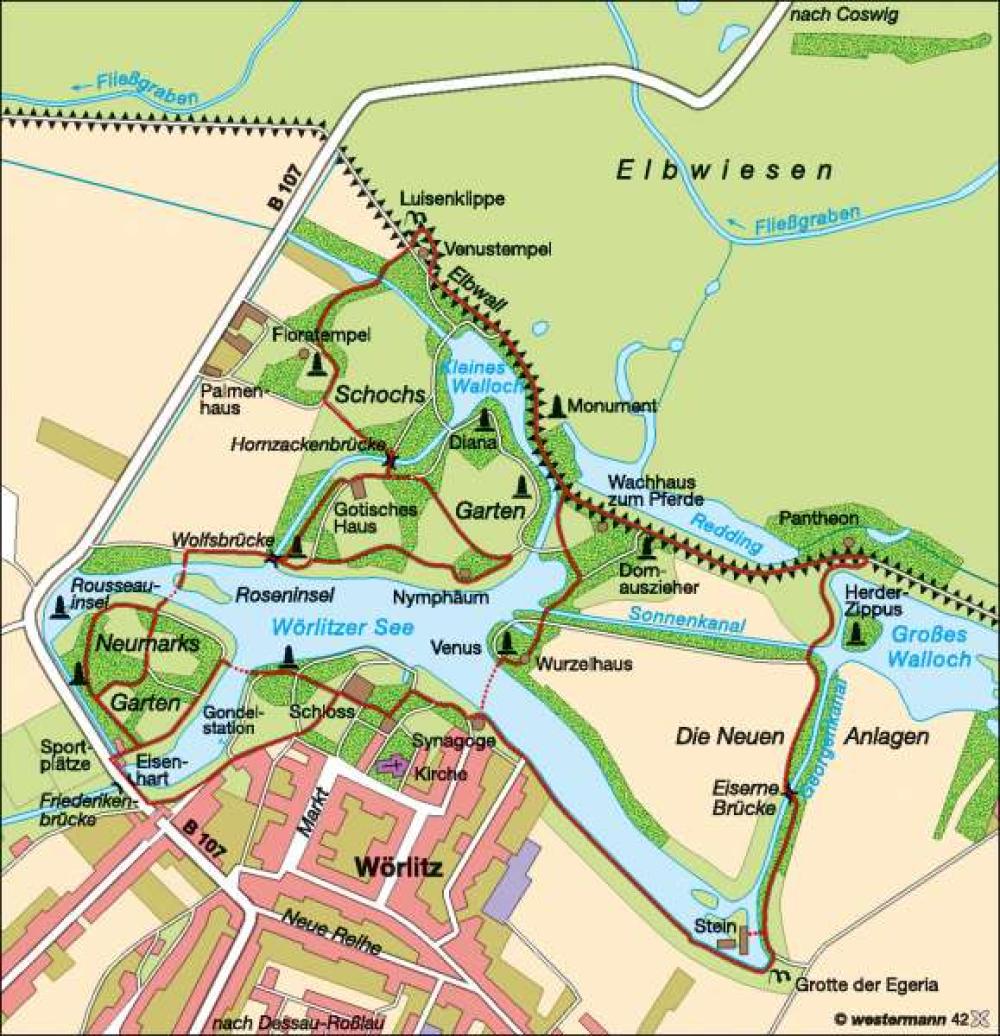 Bild der Karte Wörlitzer Park - Sachsen-Anhalt - Tourismus