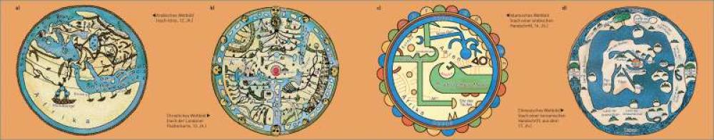 Bild der Karte Weltbilder - durch religiöse und weltanschauliche Vorstellungen geprägte Darstellungen von der Erde als Scheibe - Erde - Erde - Geographische Entdeckungen