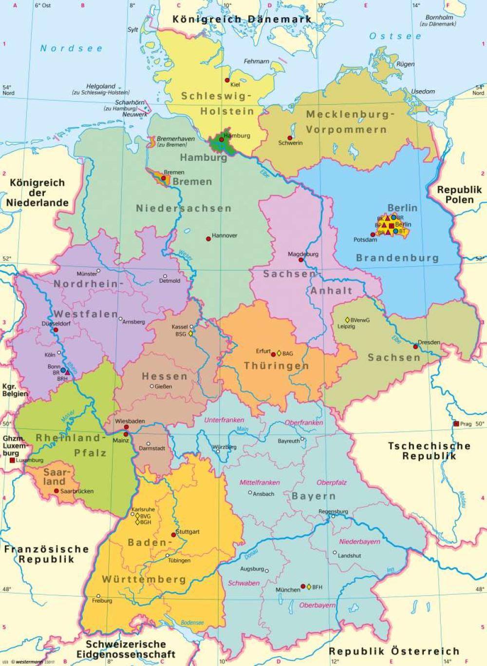 Bundesrepublik Deutschland - Politische bersicht-978-3-14-100870-8-71