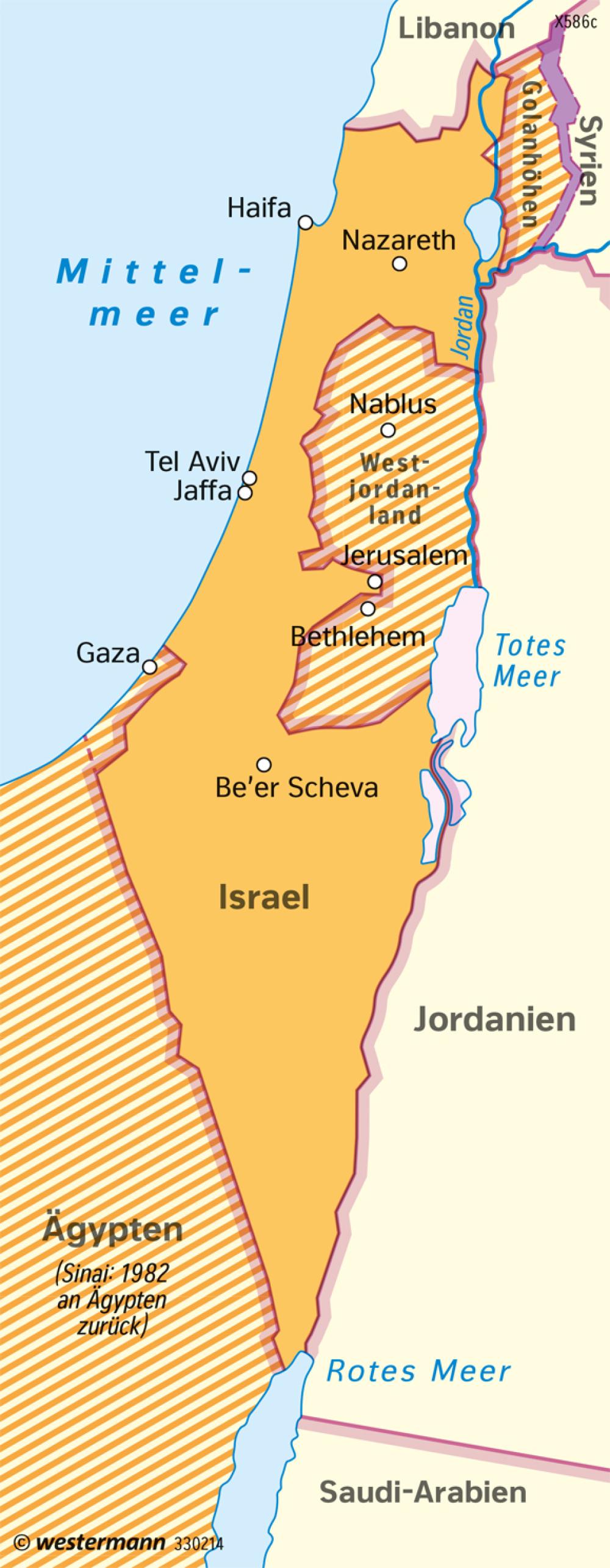 Wie Entstand In ägypten Nach Und Nach Ein Staat Israel - Staatliche Entwicklung-978-3-14-100870-8-177-3-3 | Diercke.de
