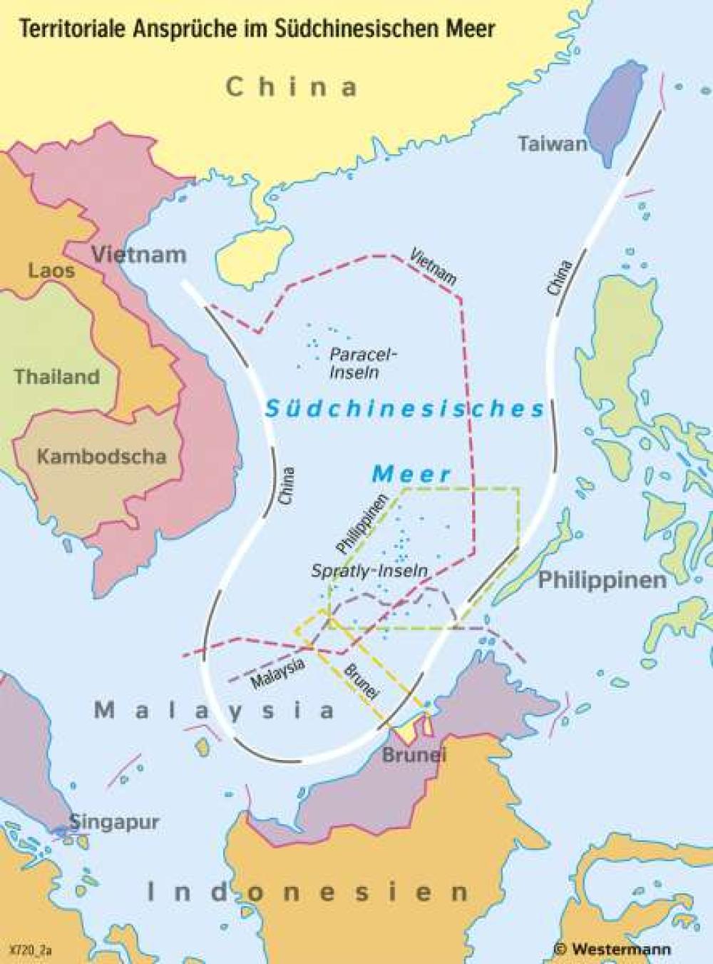 Territoriale Ansprüche im Südchinesischen Meer
