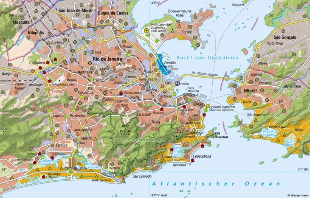 Bild der Karte Rio de Janeiro - Segregation - Brasilien - Lebensbedingungen