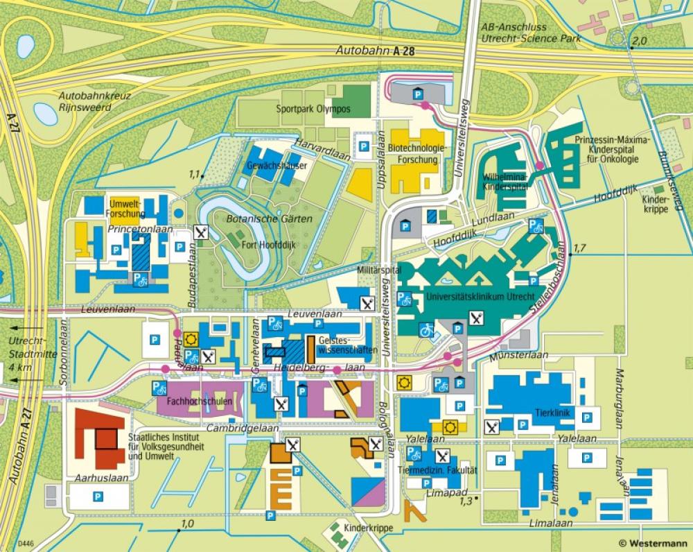 Bild der Karte Utrecht (Randstad) - Wissenschaftspark - Europa - Wirtschaft