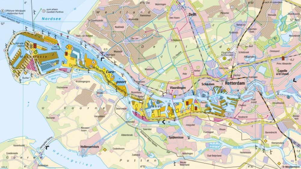 Bild der Karte Rotterdam - Energiehafen - Europa - Energie