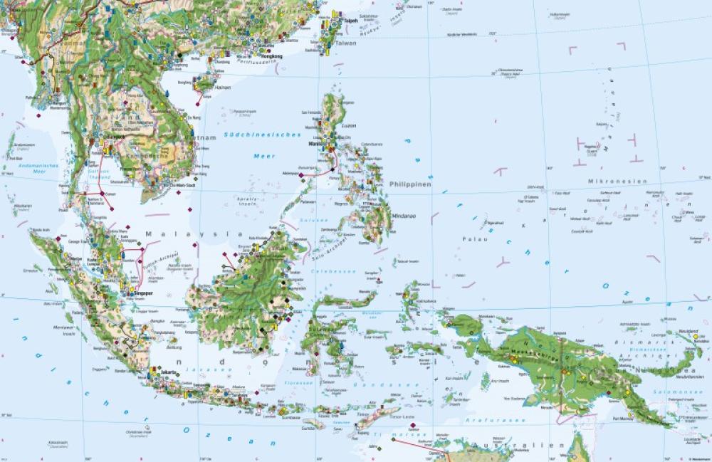 Bild der Karte Südostasien - Wirtschaft und Umwelt 2024 - Südostasien - Wirtschaft und Umwelt