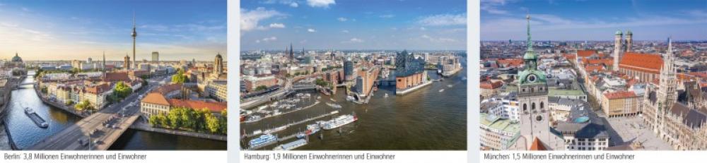 Bild der Karte Deutschland - Die größten Städte - Deutschland - Rekorde