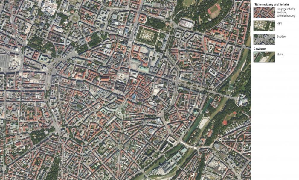 München - Innenstadt (Senkrechtluftbild)