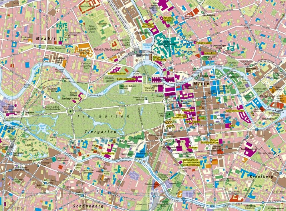 Bild der Karte Berlin - Innenstadt - Berlin - Hauptstadt