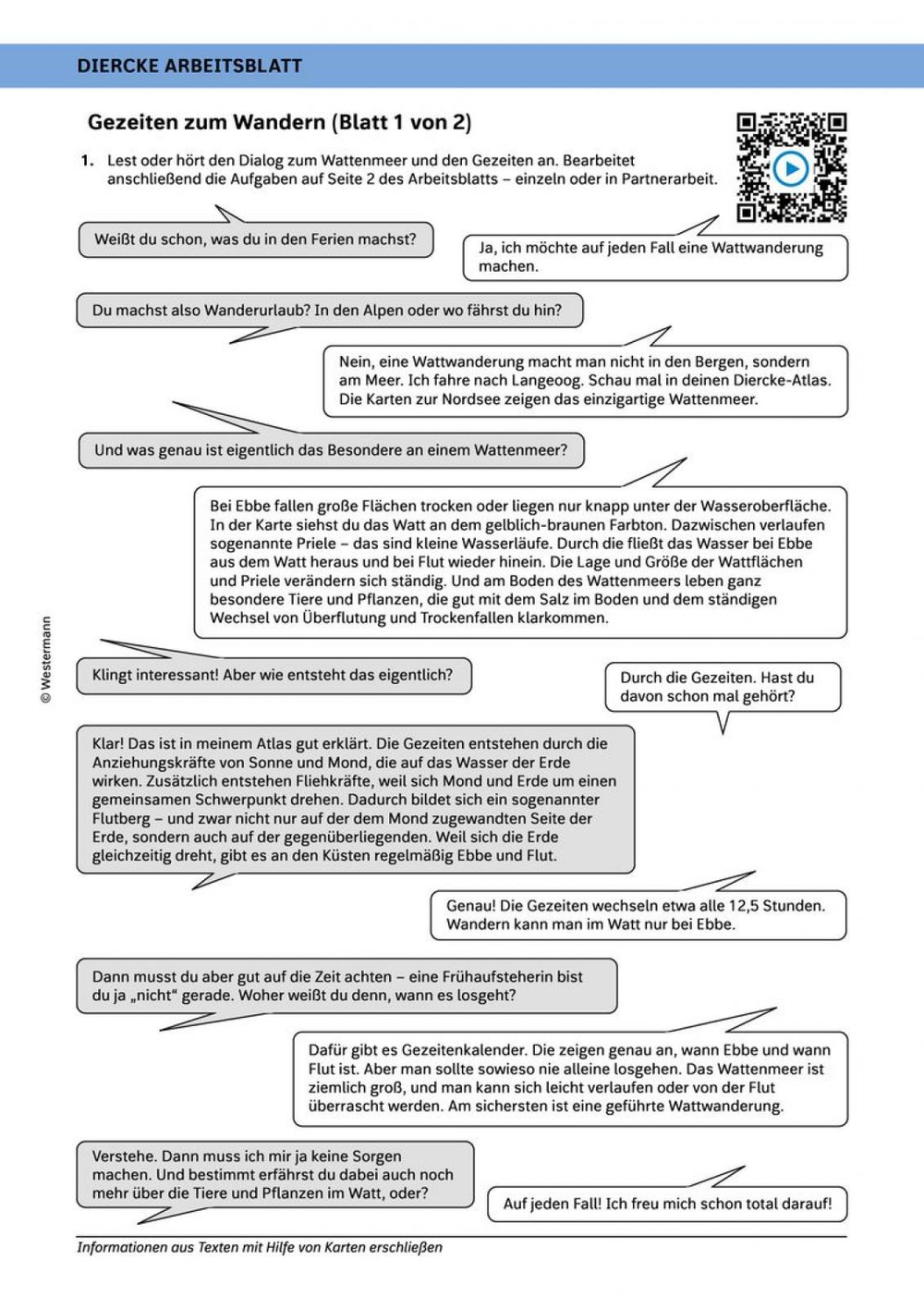 Gezeiten zum Wandern