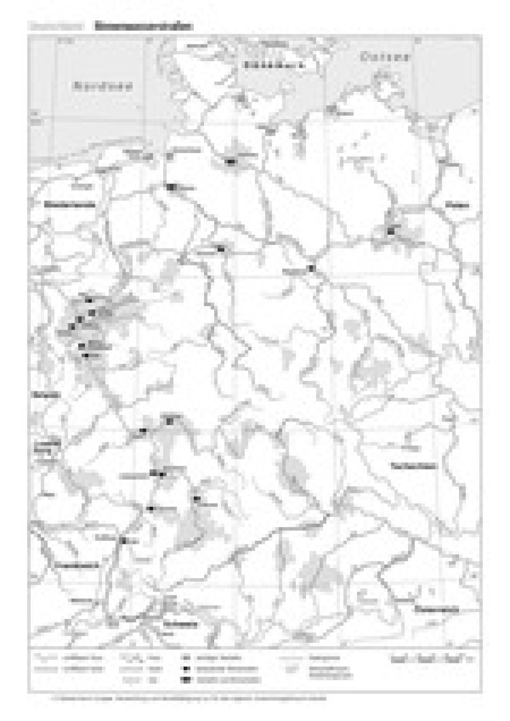 Deutschland - Binnenwasserstraßen