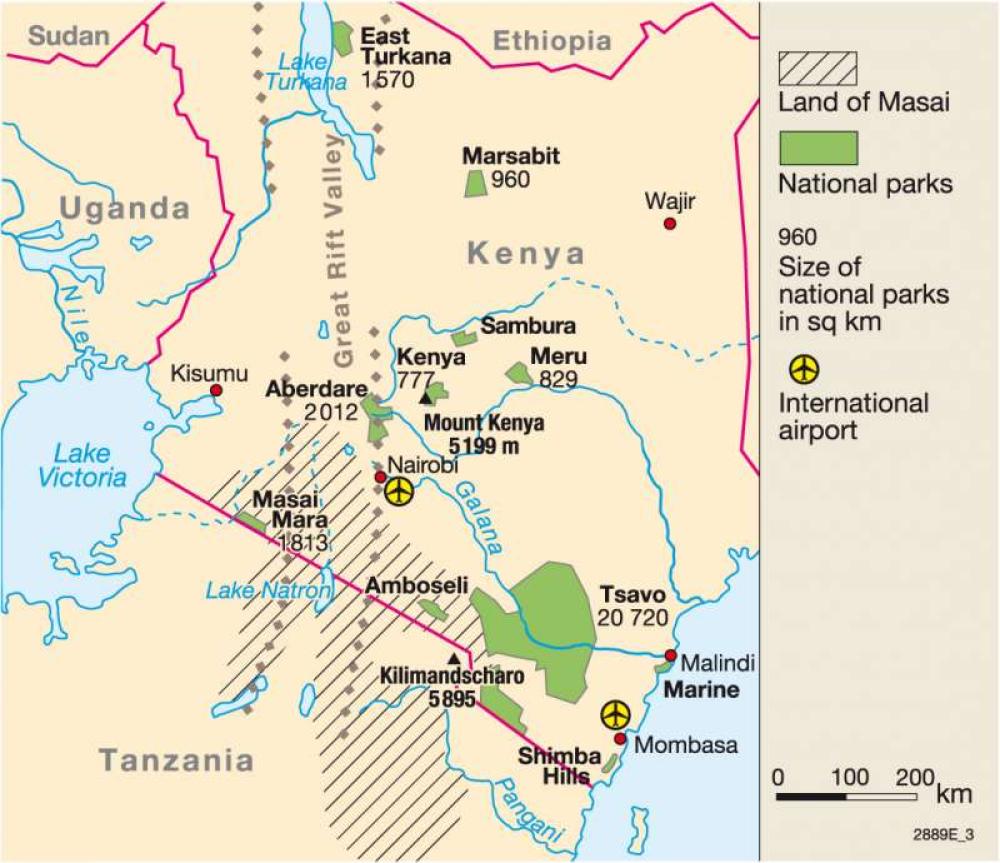 National parks in Kenya