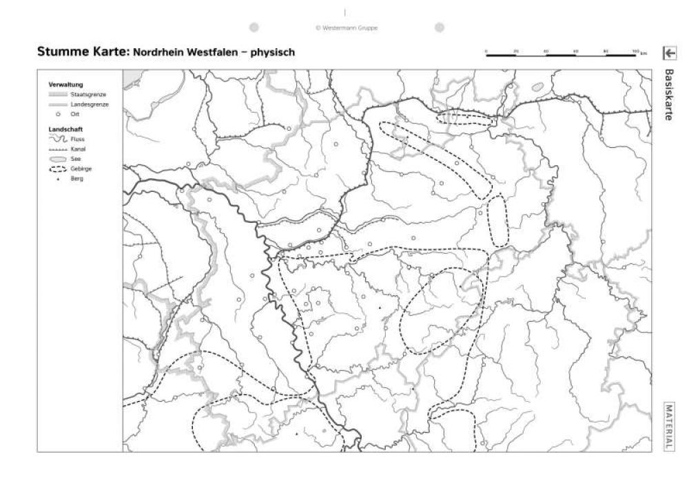 Nordrhein-Westfalen - physisch