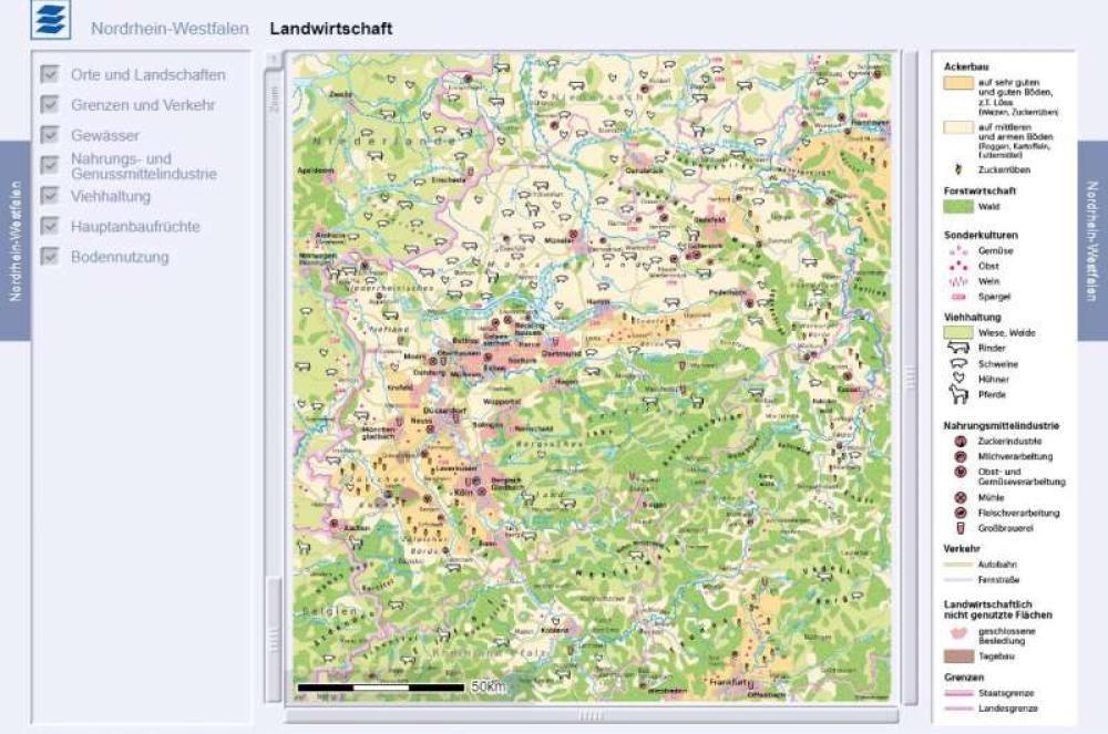 Nordrhein-Westfalen - Landwirtschaft