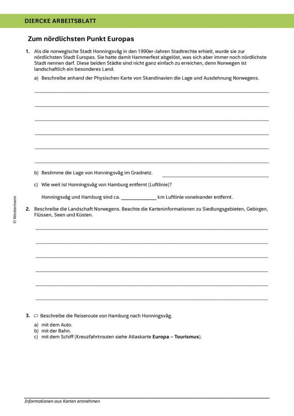Zum nördlichsten Punkt Europas