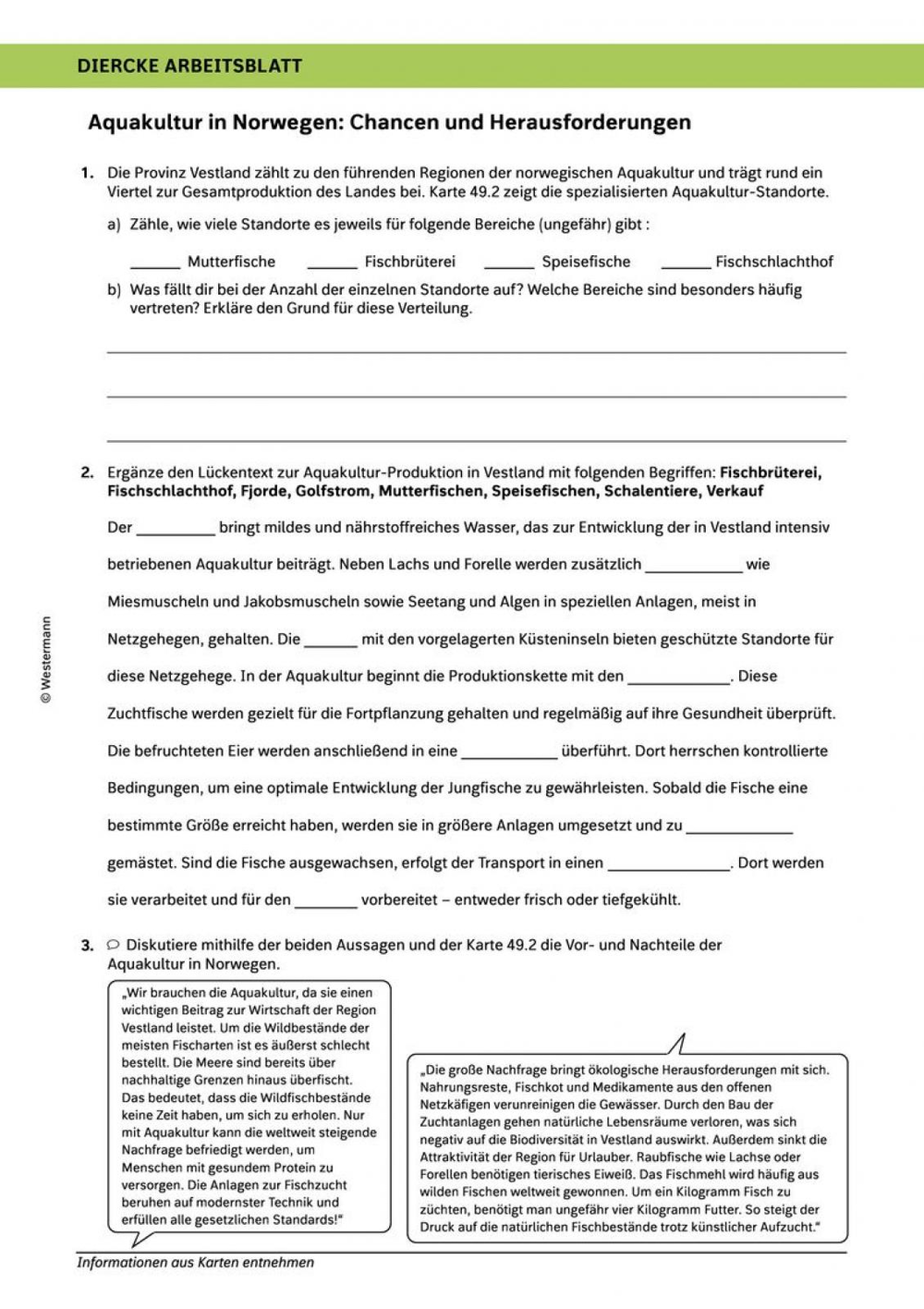 Aquakultur in Norwegen: Chancen und Herausforderungen