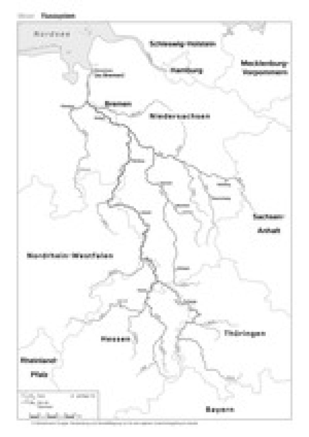 Weser - Flusssystem