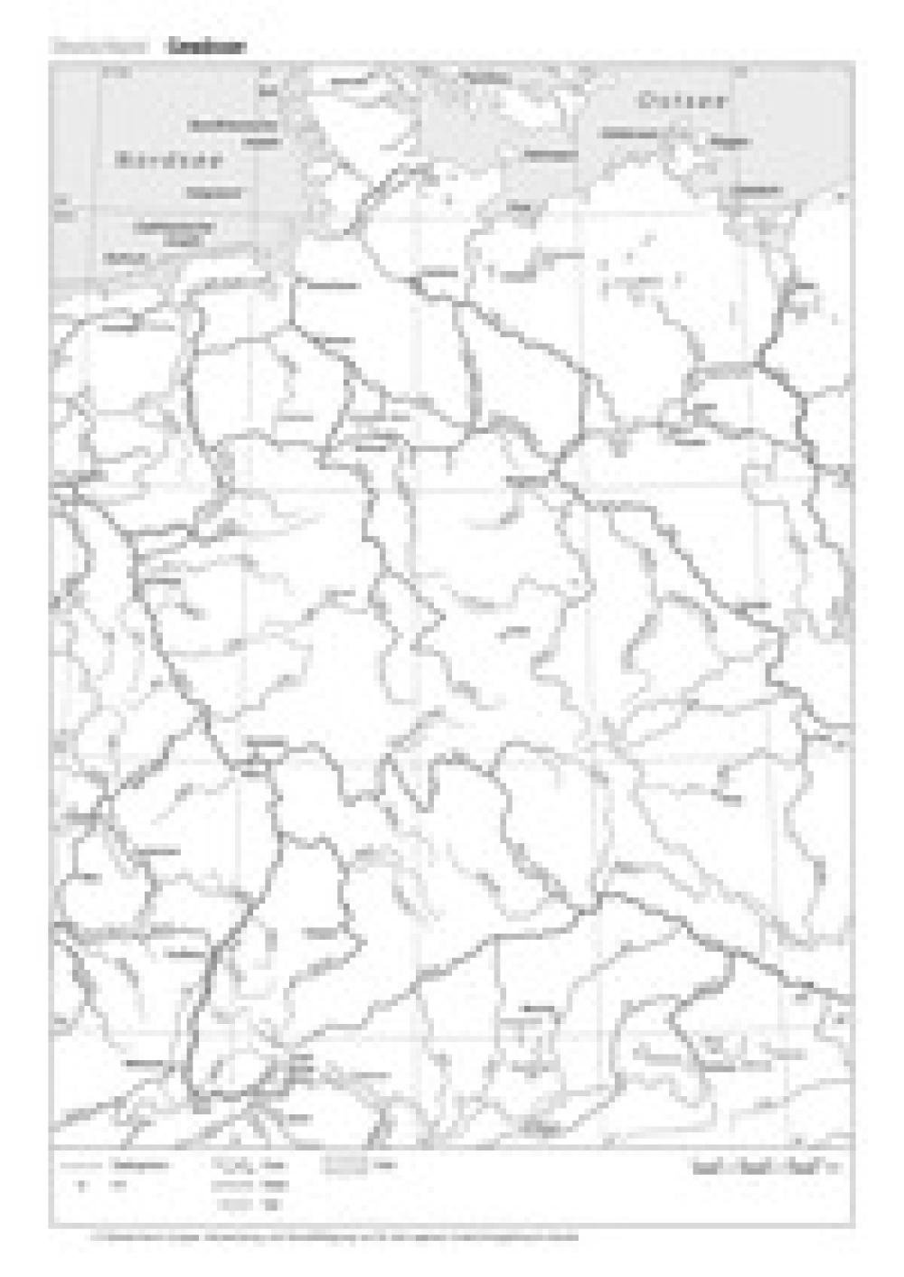 Deutschland - Gewässer