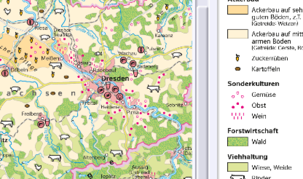 Sachsen – Landwirtschaft