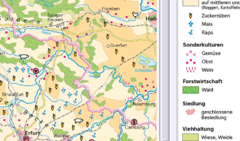 Thüringen – Landwirtschaft