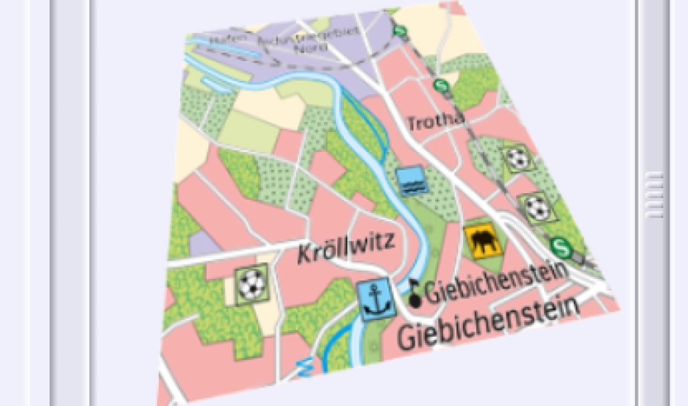 Halle (Saale) – Ebenen einer thematischen Karte