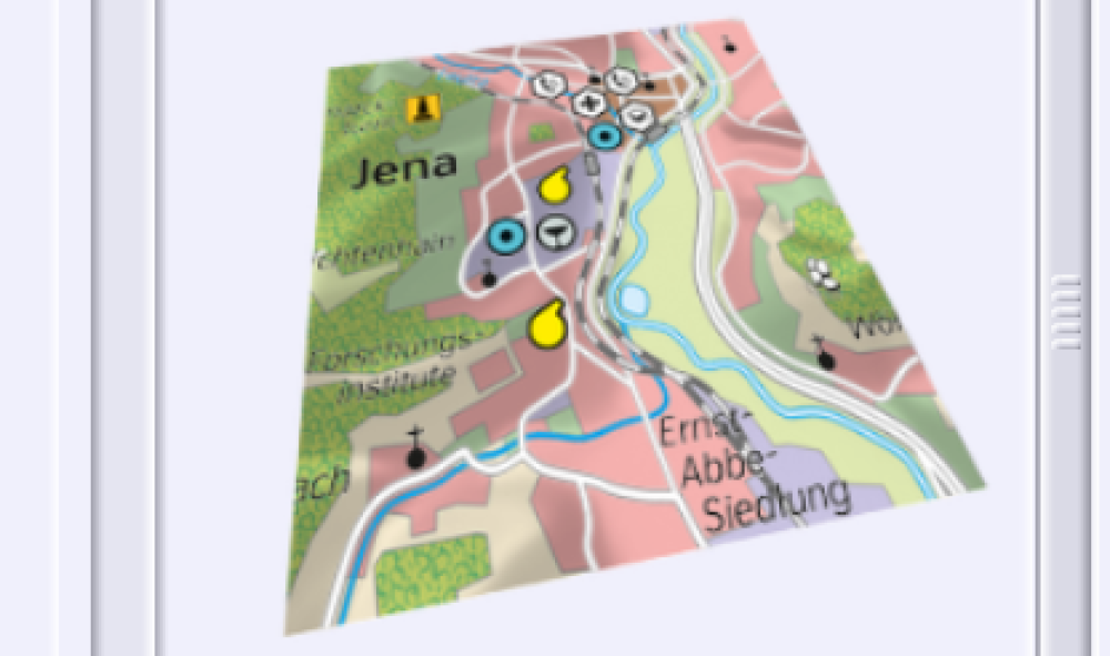 Jena – Aufbau einer thematischen Karte