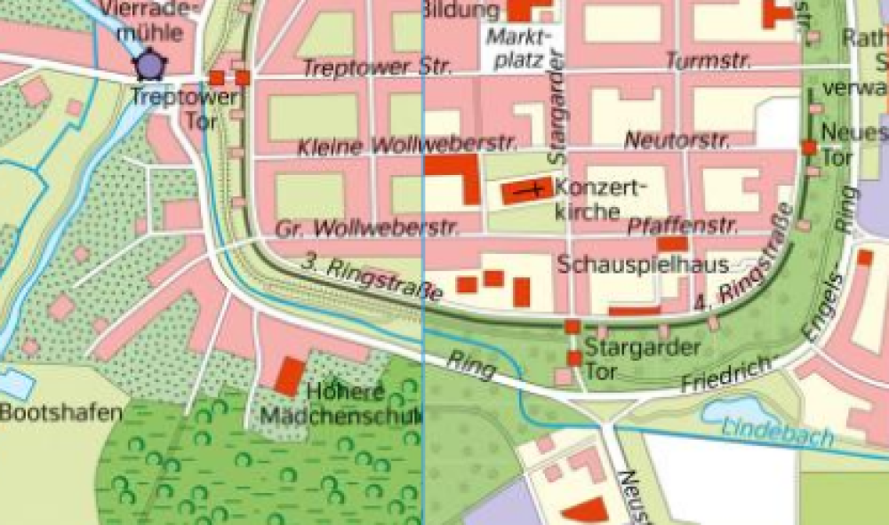 Neubrandenburg im Wandel