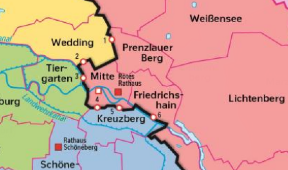 Berliner Bezirke früher und heute