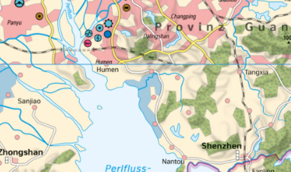 Perlflussdelta im Wandel