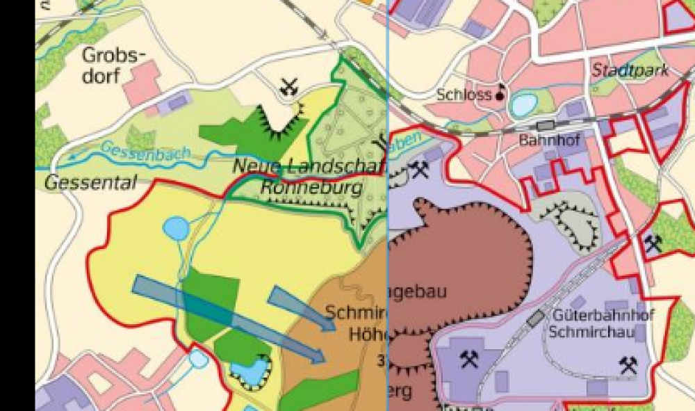 Ronneburg im Wandel