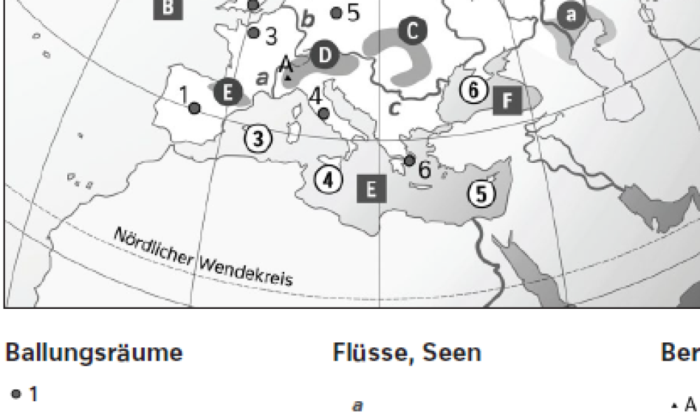 Europa – Orientierung auf dem Globus