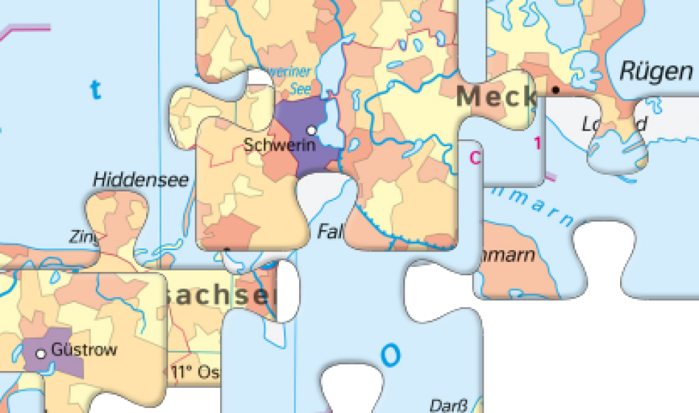 Mecklenburg-Vorpommern – Bevölkerungsdichte