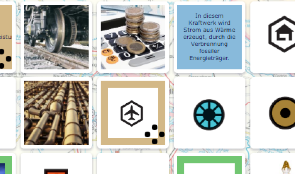 Wirtschaftskartenzeichen Berlin/Brandenburg