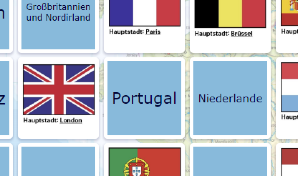 Flaggen der Staaten Westeuropas