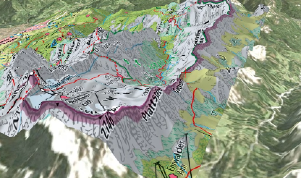Umrundung der Wetterstein-Karte