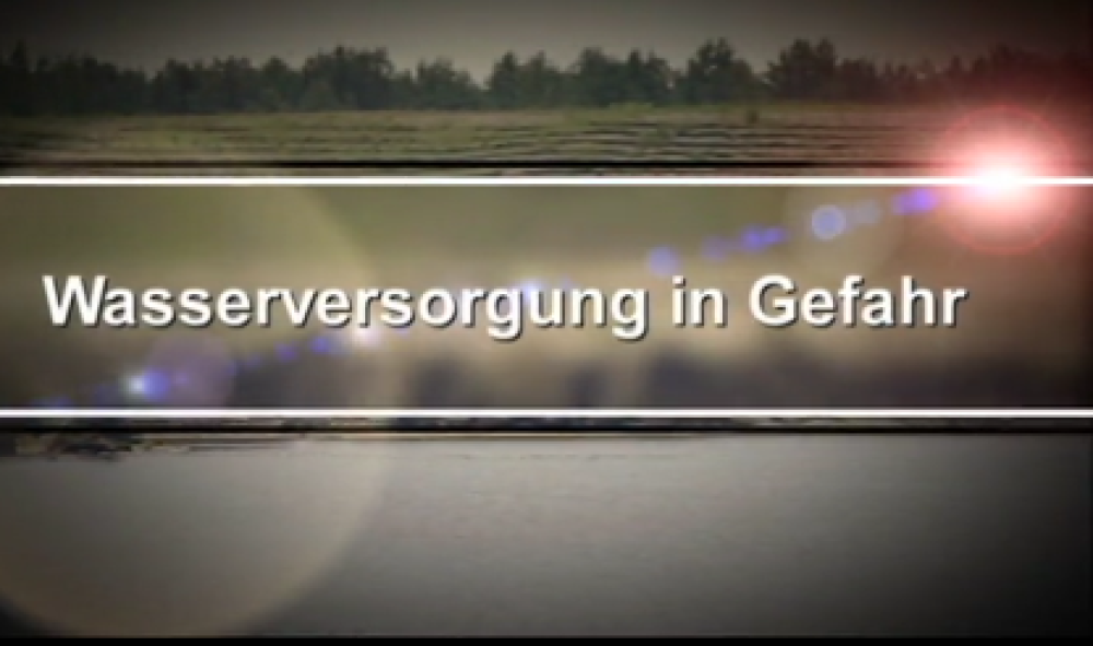 Wasserversorgung in Gefahr