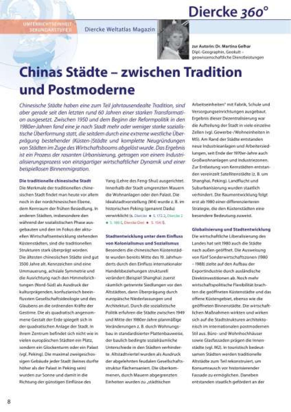 Chinas Städte - zwischen Tradition und Postmoderne