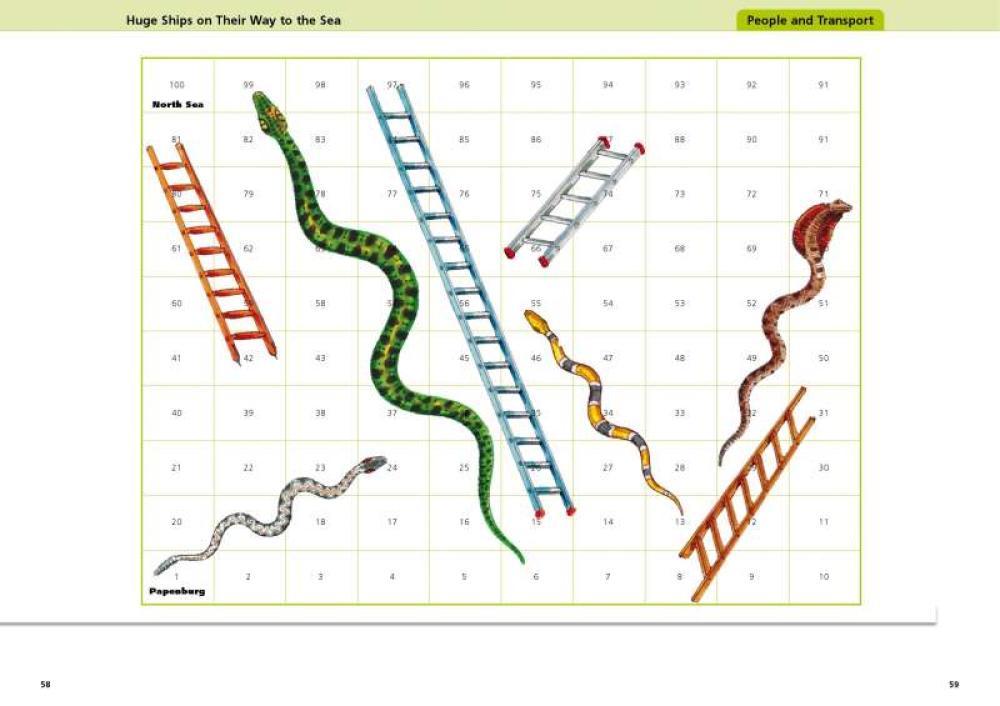 Snakes and Ladders - Board