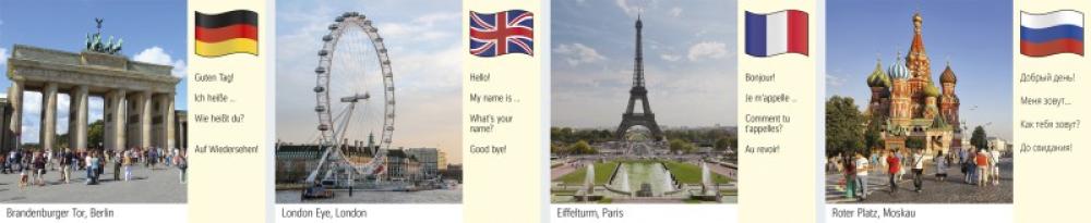 Sprachen in europäischen Hauptstädten (Teil 1)