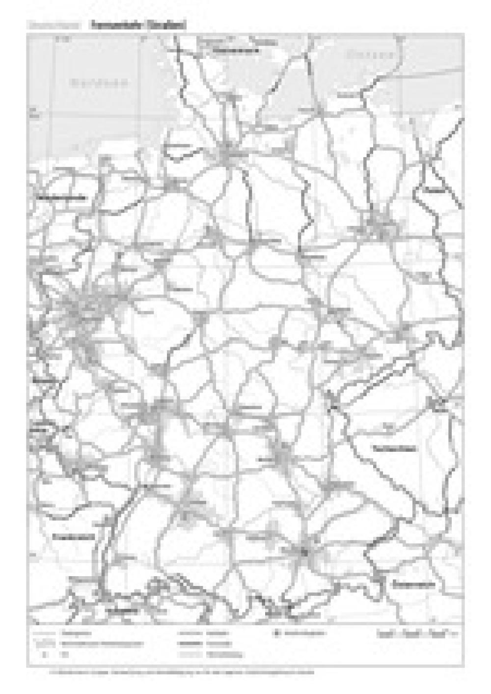 Deutschland - Fernverkehr (Straßen)