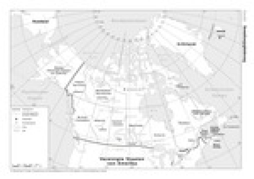 Kanada - Verwaltungsgliederung