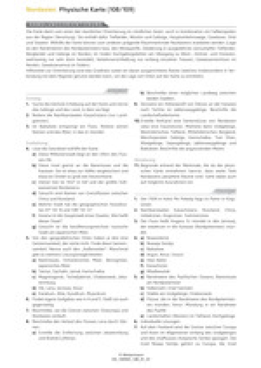 Nordasien - Physische Karte